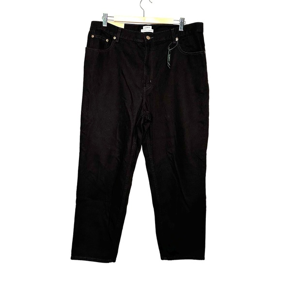 L.L. Bean | Original Fit Traditional Black Jeans Size 18 Petite NWT - Picture 1 of 8